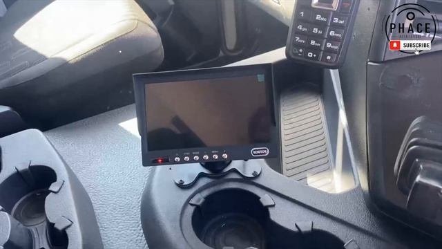 Mercedes Lorry with heavy duty reverse camera system   HD 1080p