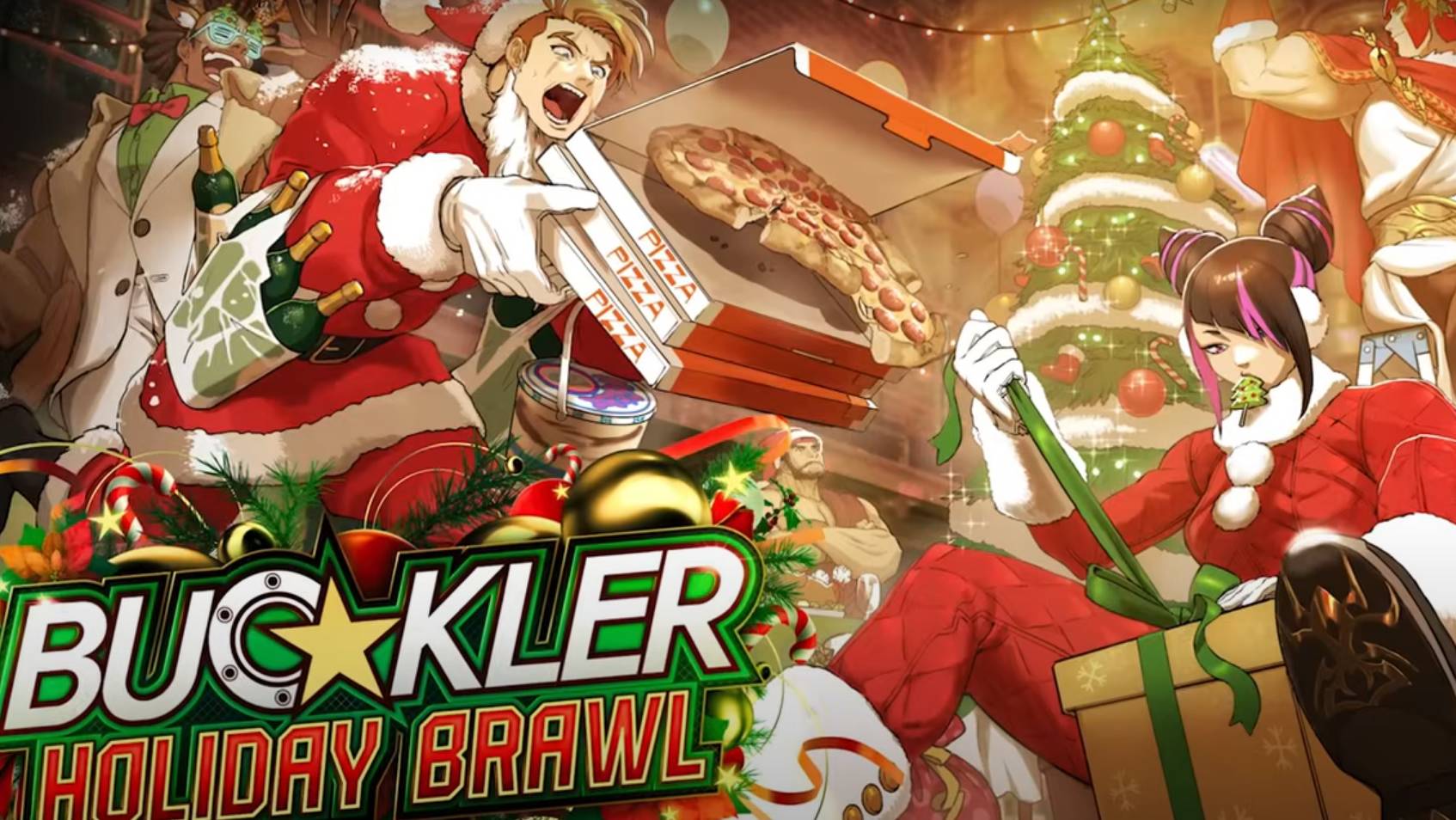 Street Fighter 6 - Buckler Holiday Brawl Fighting Pass