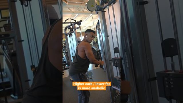 Is a higher fat diet better for muscle gains? 💪🏽