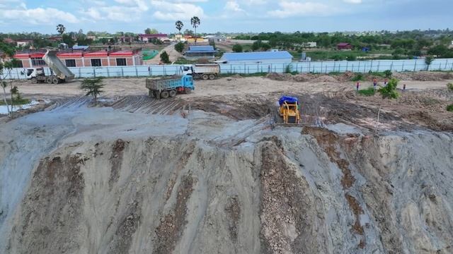 Строительство, возвращаясь к старому объекту , засыпка