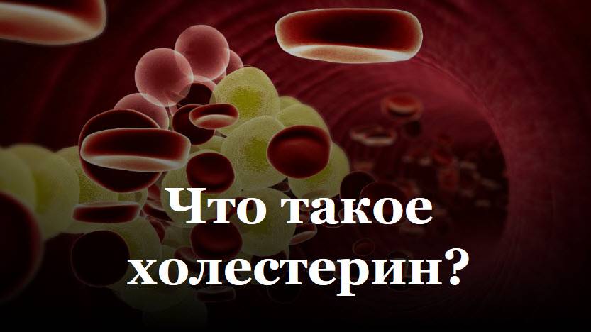 Что такое холестерин?