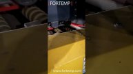 Kevlar Ropes rolling in glass tempering furnaces
