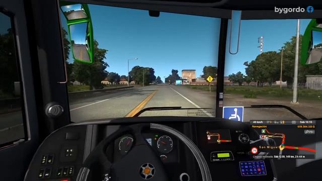 LINIERS -  AZUL | ETS 2 MOD BUS Mapa Argentina