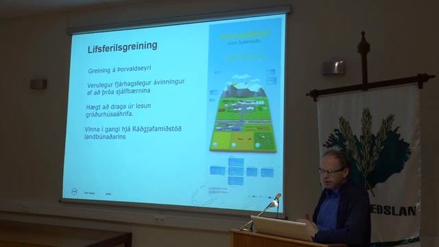 Kornrækt á Íslandi. Erindi Ólafs Reykdals