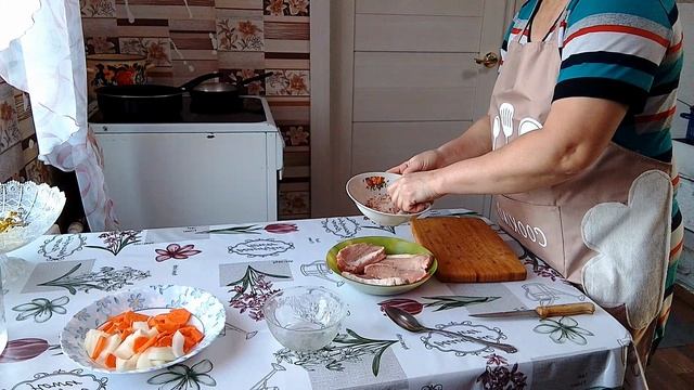 Выходной- готовка, уборка 🧹/ готовлю сочные стейки с овощным гарниром /
