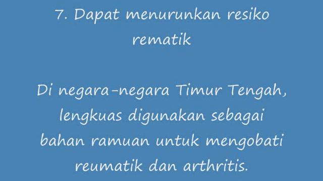 Manfaat Luar Biasa Lengkuas untuk Kesehatan dan Kecantikan