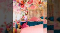 \Spring Cherry Blossom Removable Wallpaper Watercolor wall |Home Fashion Decorative PVC Wall Sticke
