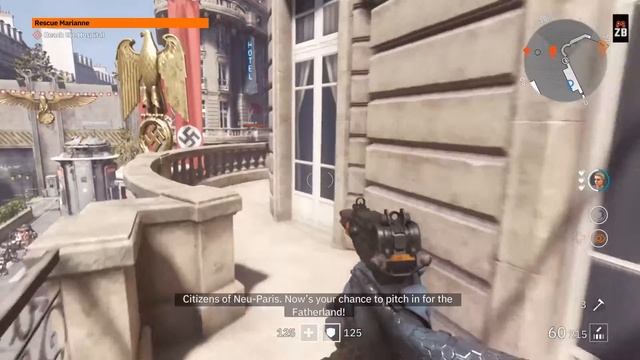 WOLFENSTEIN YOUNGBLOOD Gameplay Walkthrough (XBOX) Part 3 (RESCUE MARIANNE) NoCommentary (FULL GAME