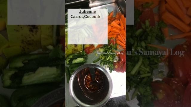 Lunch box Ep 10 + Sweet Savoury Tangy Salad with Raw mango, Cucumber,carrot (Spicy Thai Mango salad