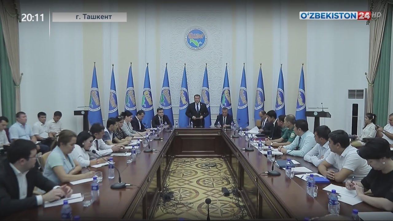 Предвыборная пропаганда партии УзЛиДеП