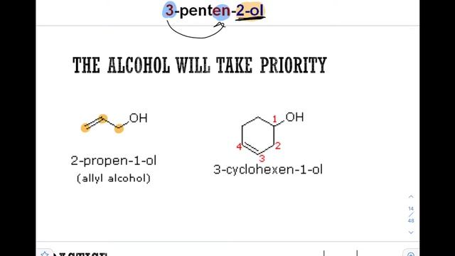 NOTES   Alcohols PART 1