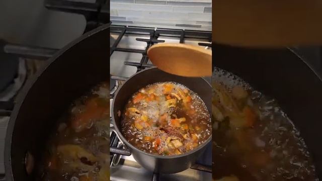 How I make Odong Soup With dry Squid