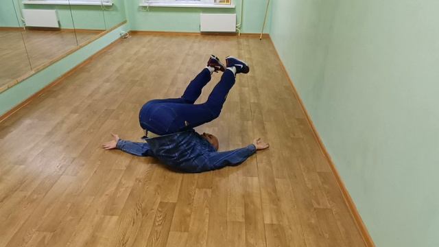 Кувырок вперёд. Обучение.