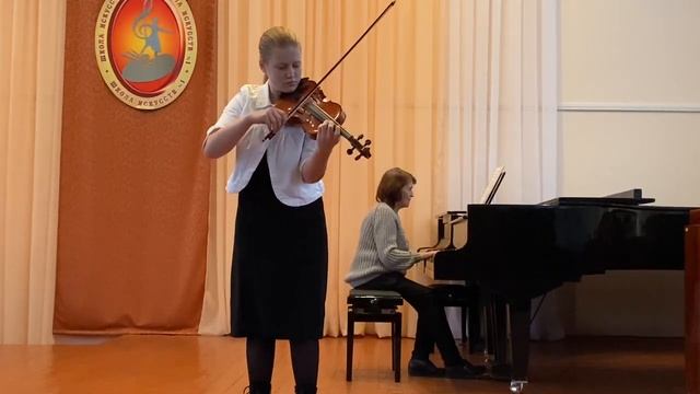 Круговых Анита 14 лет  М. Мошковский Романс