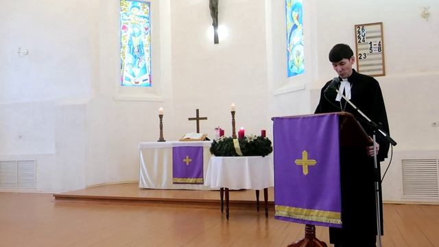 Проповедь в первое воскресенье Адвента (1.12.2024), пастор Жанибек Батенов