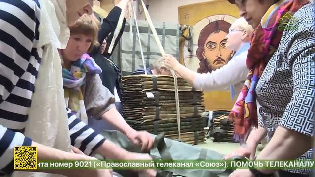 Швейная мастерская при новосибирском храме святого князя Олега Брянского