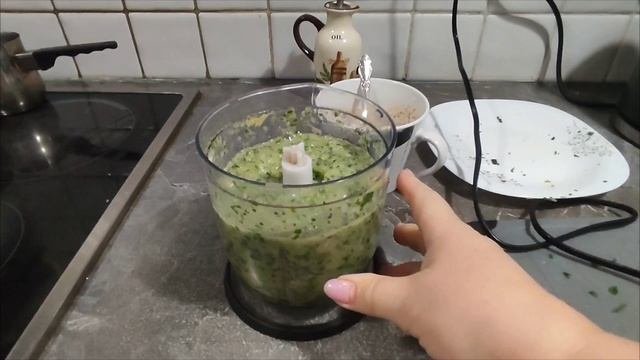 Завтрак из овощей и фруктов в блендере. Сытный с ряженкой и семенами льна.