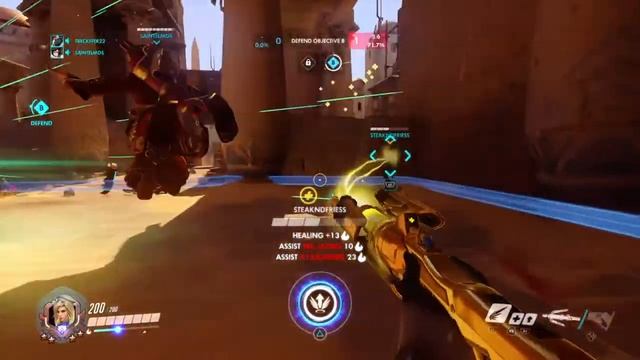 Overwatch: Origins 2CP temple of Anubis