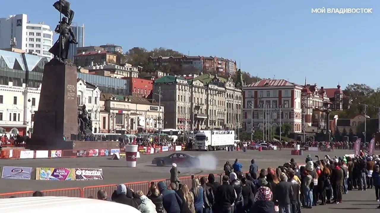 Дрифт-шоу Владивосток.