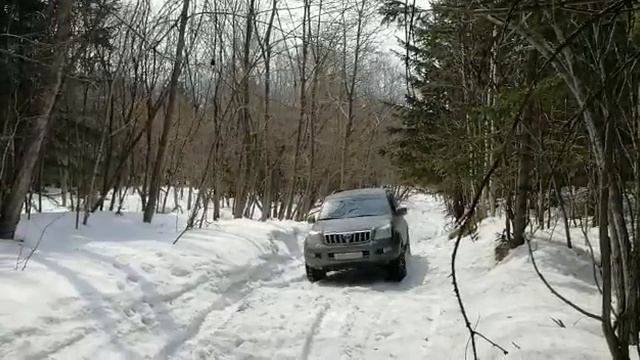 Дорога на гору Московскую 2 Прадо 120