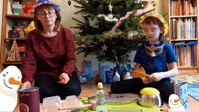 Ёлочка джаз - домашний посудный оркестр