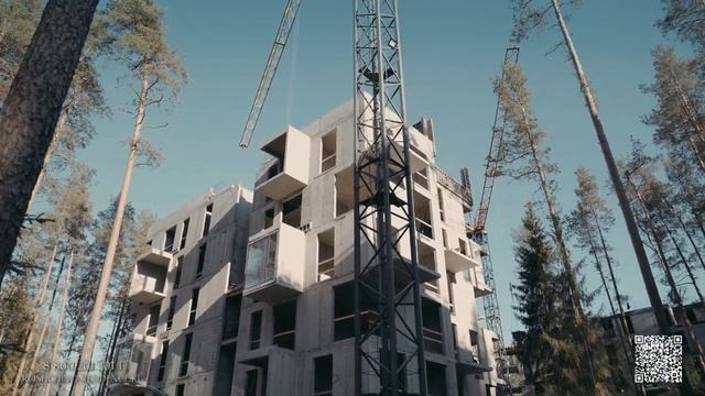 Монтаж БКТП в Рощино Резиденс. ГК Энергия Северо-Запада