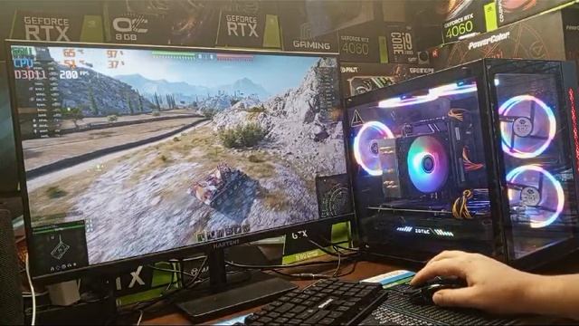 test game e5 1650v4 rtx 3060 12gb