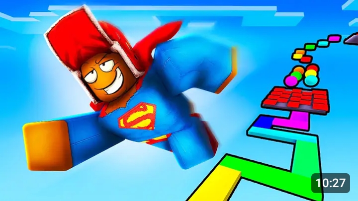 Мой Друг СТАЛ СУПЕРГЕРОЕМ в РОБЛОКС! Обби Супергероя в Roblox