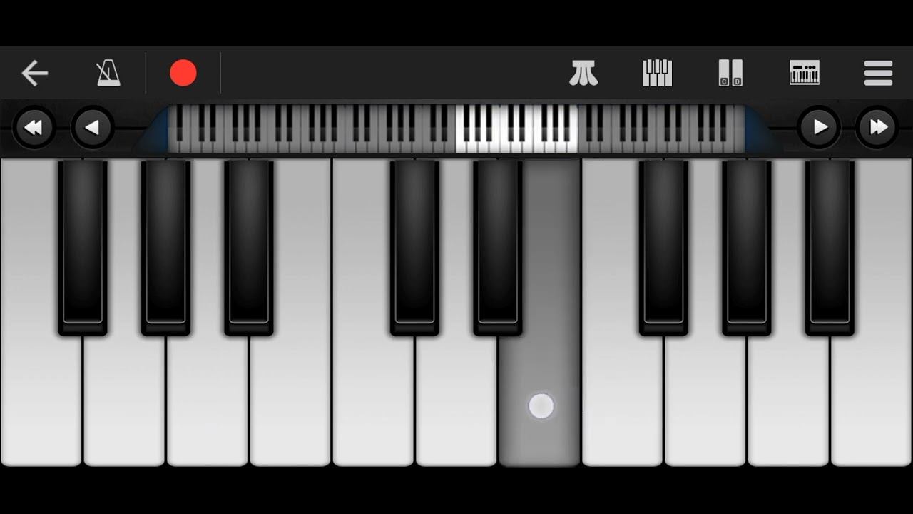 conquest of paradise simple tune piano