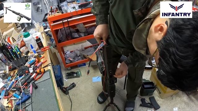 LCT M60VN AEG FET connection Auto BB Loading(자동급탄 연결 및 내구성 Upgrade)