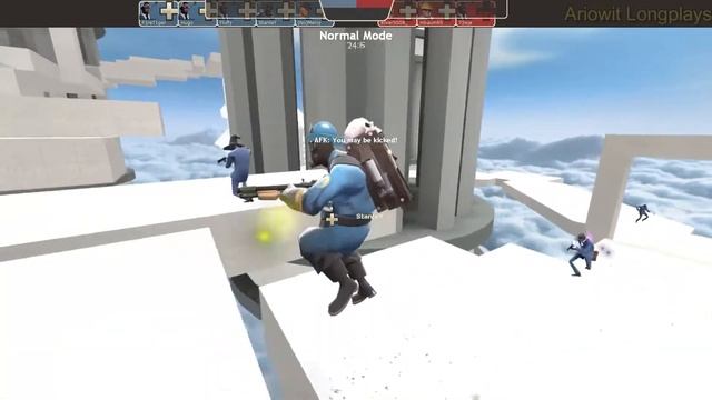 Team Fortress 2 ZE Parkour Paradise Skial Zombie Escape Gameplay TF2 *Almost Ending