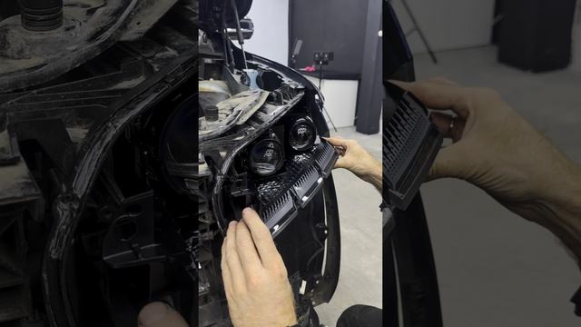 Geely Monjaro
Установка 4 bi-led модулей Criline d6
