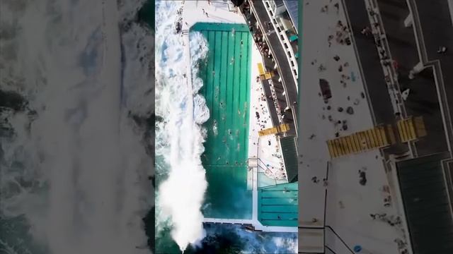 Бассейн «Бонди Айсберг» австралийского Клуба Зимних Пловцов (Bondi Icebergs Swimming Club) в Сиднее