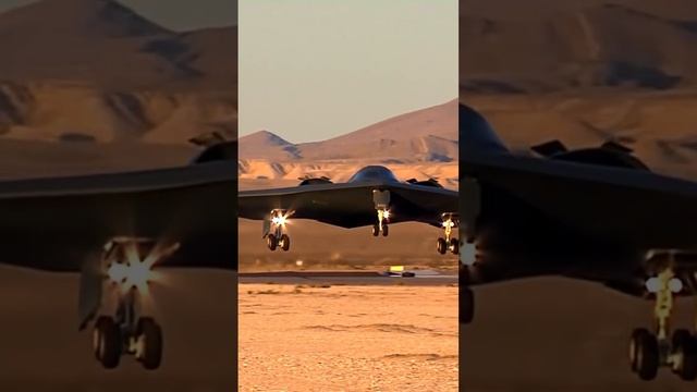 Northrop B-2 Spirit — американский тяжёлый малозаметный стратегический бомбардировщик