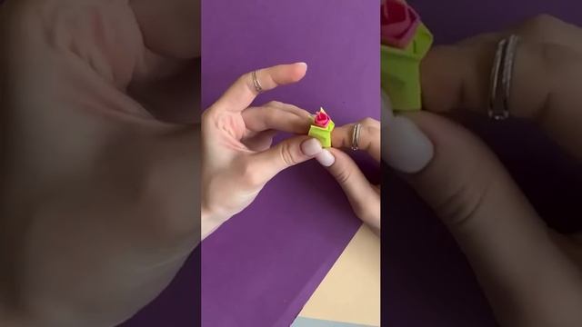 Делаем красивые цветочки своими руками . Подпишись !