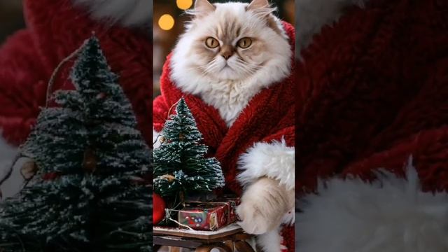 Новогодние Котики 🐱🎄