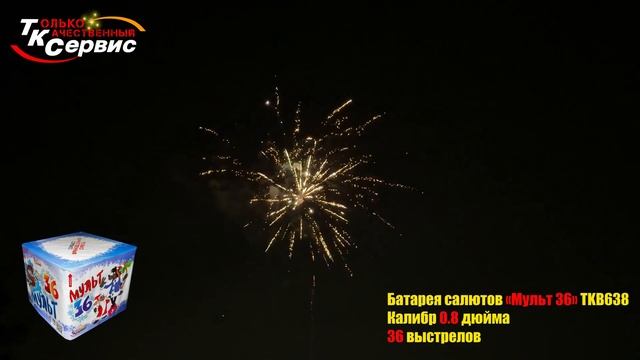 TKB638 фейерверк Мульт 36 0,8"х36   2024