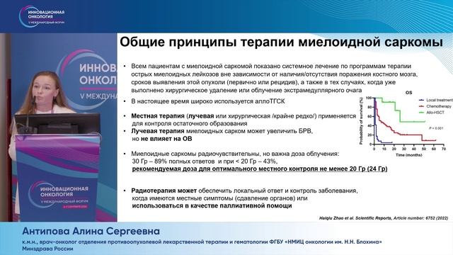 Место лучевой терапии в лечении острых лейкозов