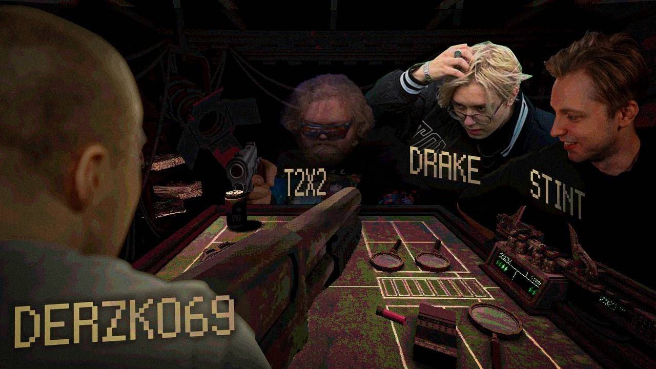 ДЕРЗКО, СТИНТ, T2X2 И ДРЕЙК В БАКШОТ РУЛЕТТЕ | derzko69