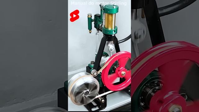 ( HOME MADE STEAM ENGINE )