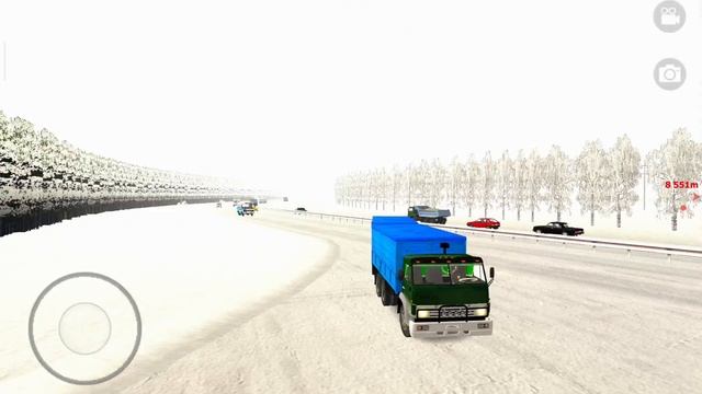 Пост ДПС на трассе в motor depot