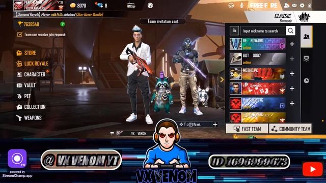 VX VENOM HERE ROAD 1K SUB