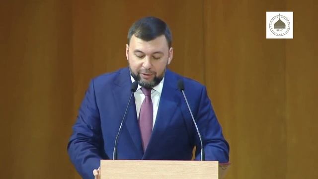 Выступление Главы Донецкой Народной Республики Д.В. Пушилина на XXIV ВРНС