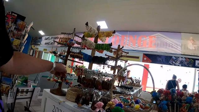 Varadero Cuba Airport Departure VIP Lounge Experience Buying Last Minute Souvenirs At The Airport