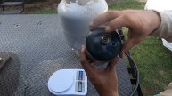 1lb Propane bottle refill adapter hose.