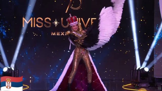 73 Miss Universe 2024 Serbia Ivana Trisic Relic Мисс Вселенная 2024 Сербия Национальны