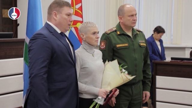 Церемония вручения орденов семьям погибших участников СВО