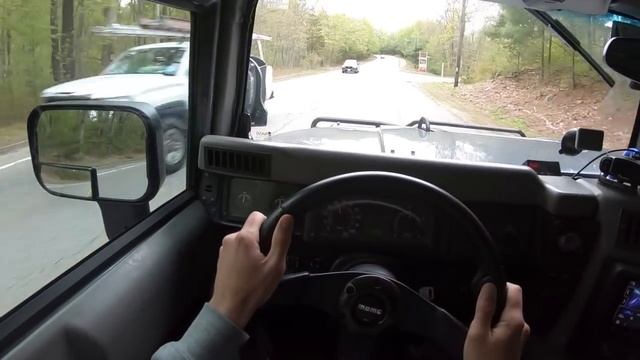 2003 Hummer H1  POV Test Drive by Tedward Binaural