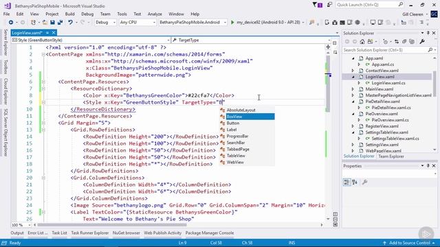 Building Xamarin.Forms Applications with XAML Part4