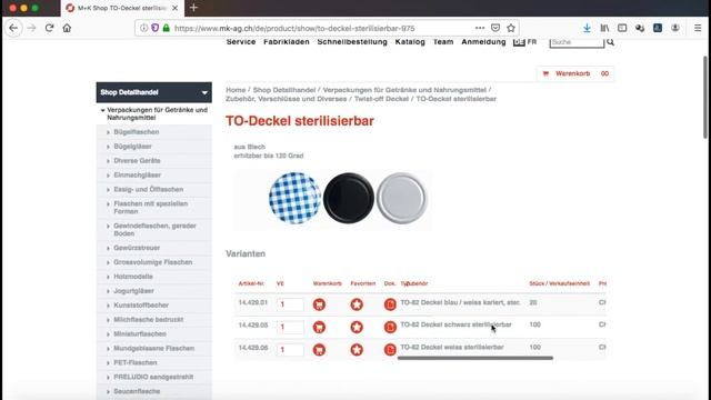 M+K Erklärvideo - Spezielle Twist Off Deckel